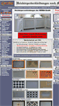 Mobile Screenshot of heizkoerperverkleidungen.de